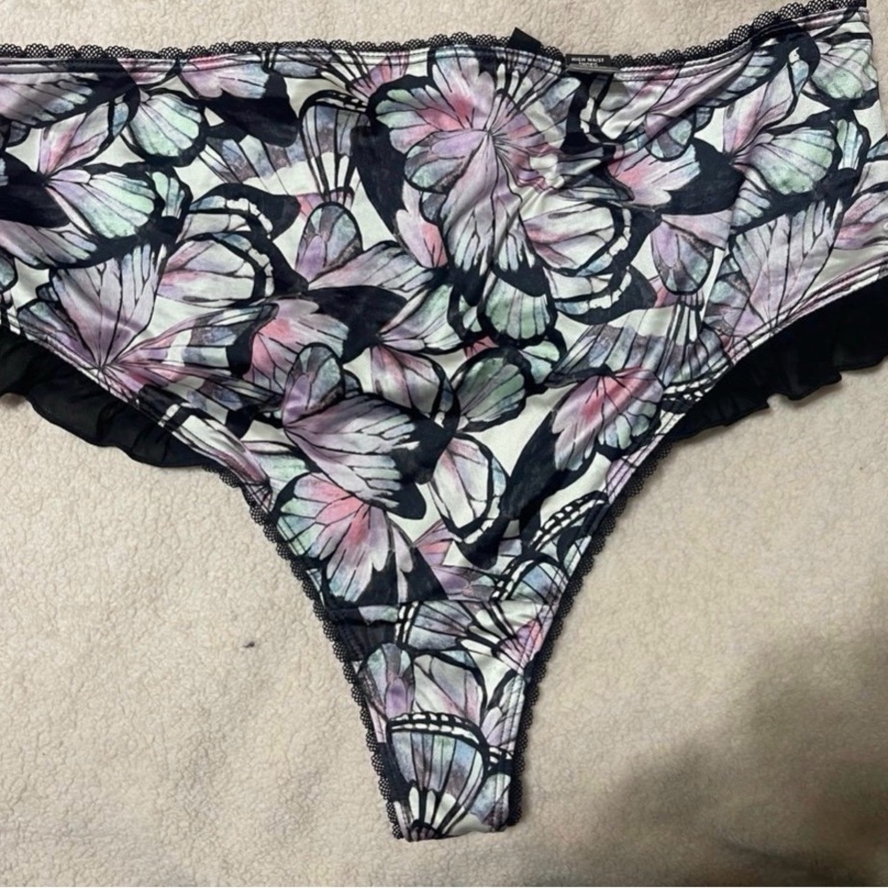 Torrid Black Lace Trim Panties